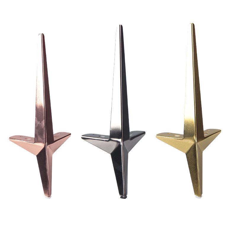Metal Furniture Legs: Tripod, Sofa, TV Cabinet, Coffee Table, Bedside, and Cupboard Support.