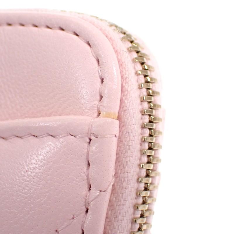 Chanel AP2086 Coin Case Pink Lambskin Women