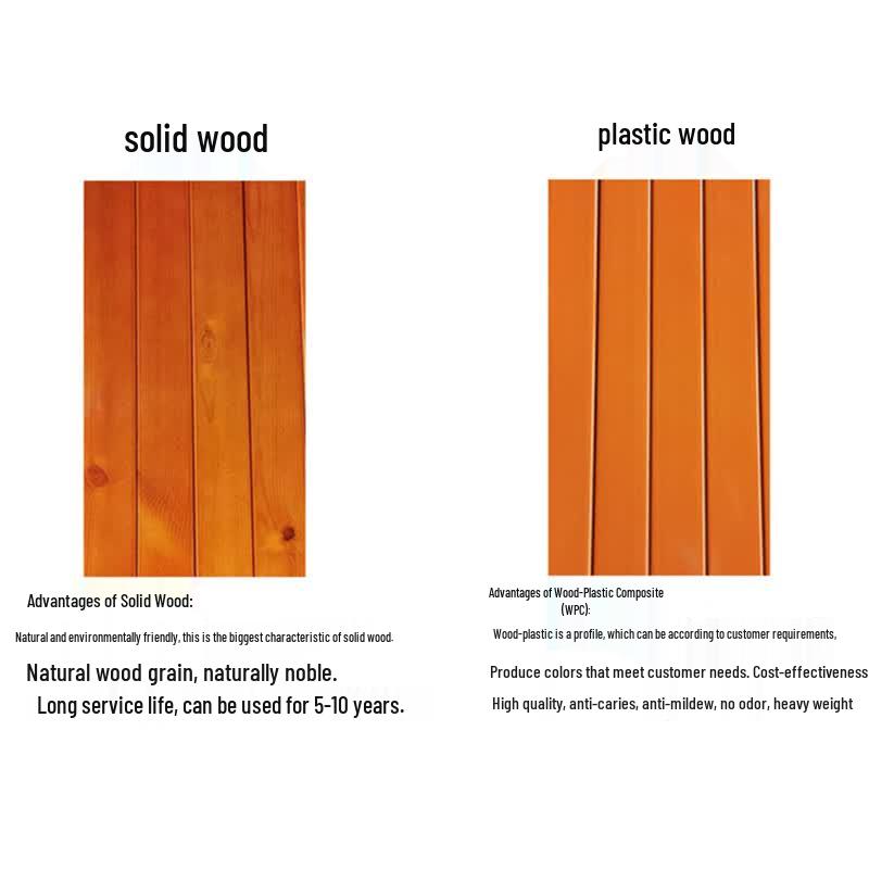 Outdoor Anti-Corrosion Wood Garden Bench