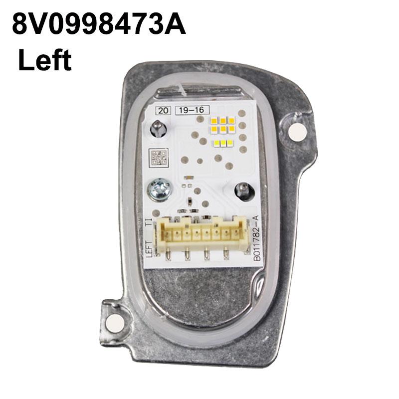 

8V0998473A 8V0998474A 90071302 90071303 B011782-A B011783-A Led Headlight DRL Car Light Module Led Angel Eyes For A3 S3 8V0998473A Left