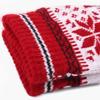Gloves Women Winter Jacquard Cute Gloves Men and Women Thicken Brushed Warm Touch Screen Knitted Lovers Gloves