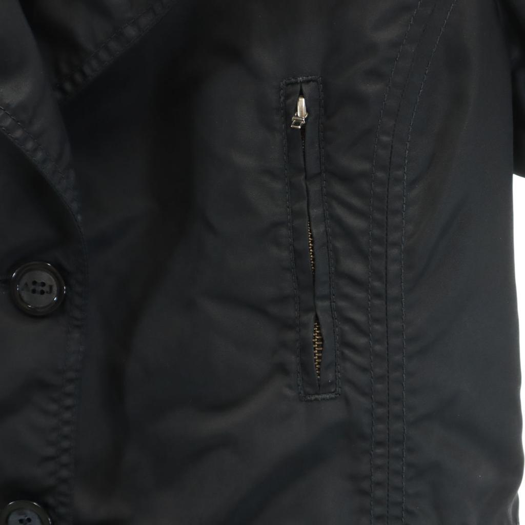 Armani Jeans Jacket USA4 Black Women Used