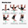 1 Piece Ankle Support Sleeve Adjustable Size Elastic Athletic Ankle Sleeve Fixed Bandage