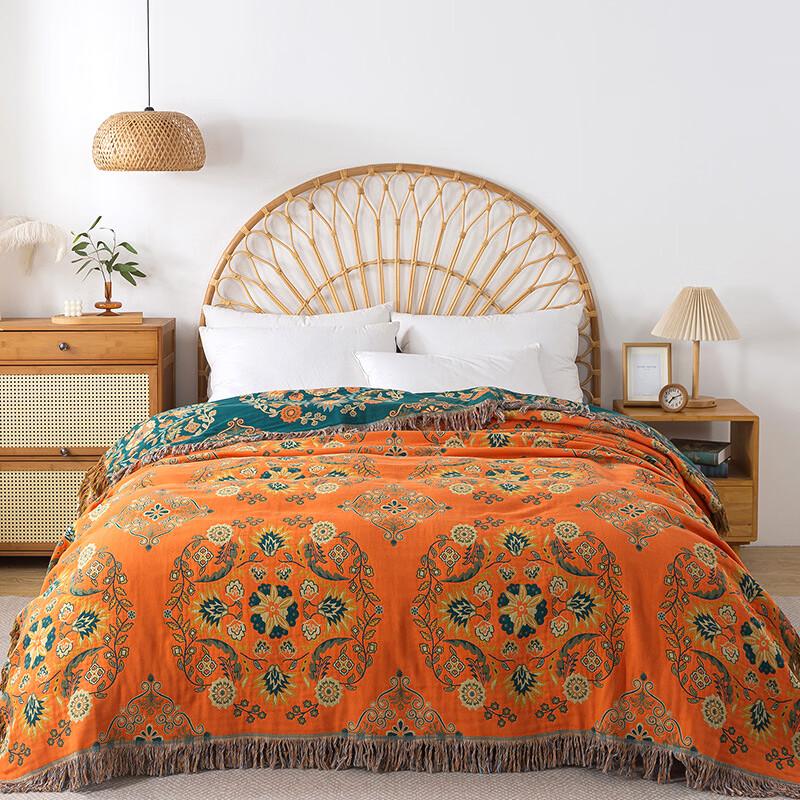 

Brangdy Floral Tassel Summer Quilt