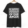 Crass Be Warned! T-Shirt Anarcho-Punk DIY Hardcore 70s 80s Unisex Tee