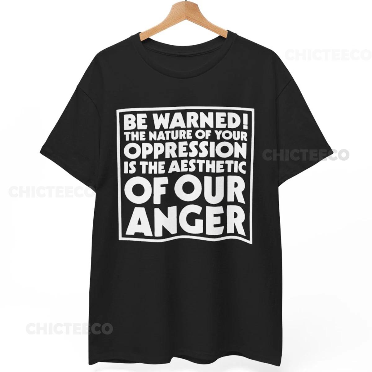 Crass Be Warned! T-Shirt Anarcho-Punk DIY Hardcore 70s 80s Unisex Tee M