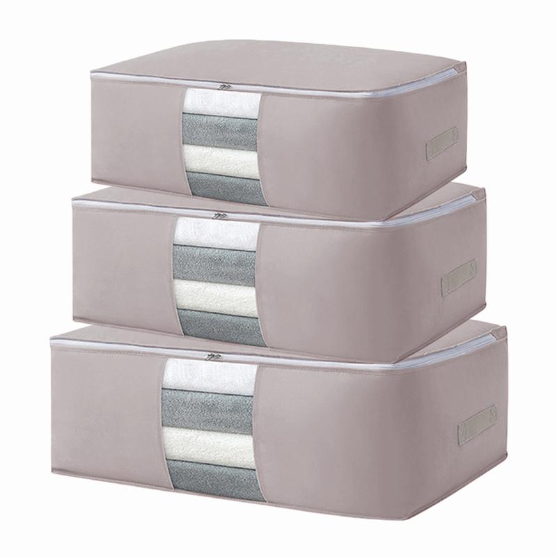 Non-Woven Quilt Clothes Storage Bag Foldable Duvet Clothes Organizer Large Capacity Closet Wardrobe Bolsa Almacenamiento Ropa