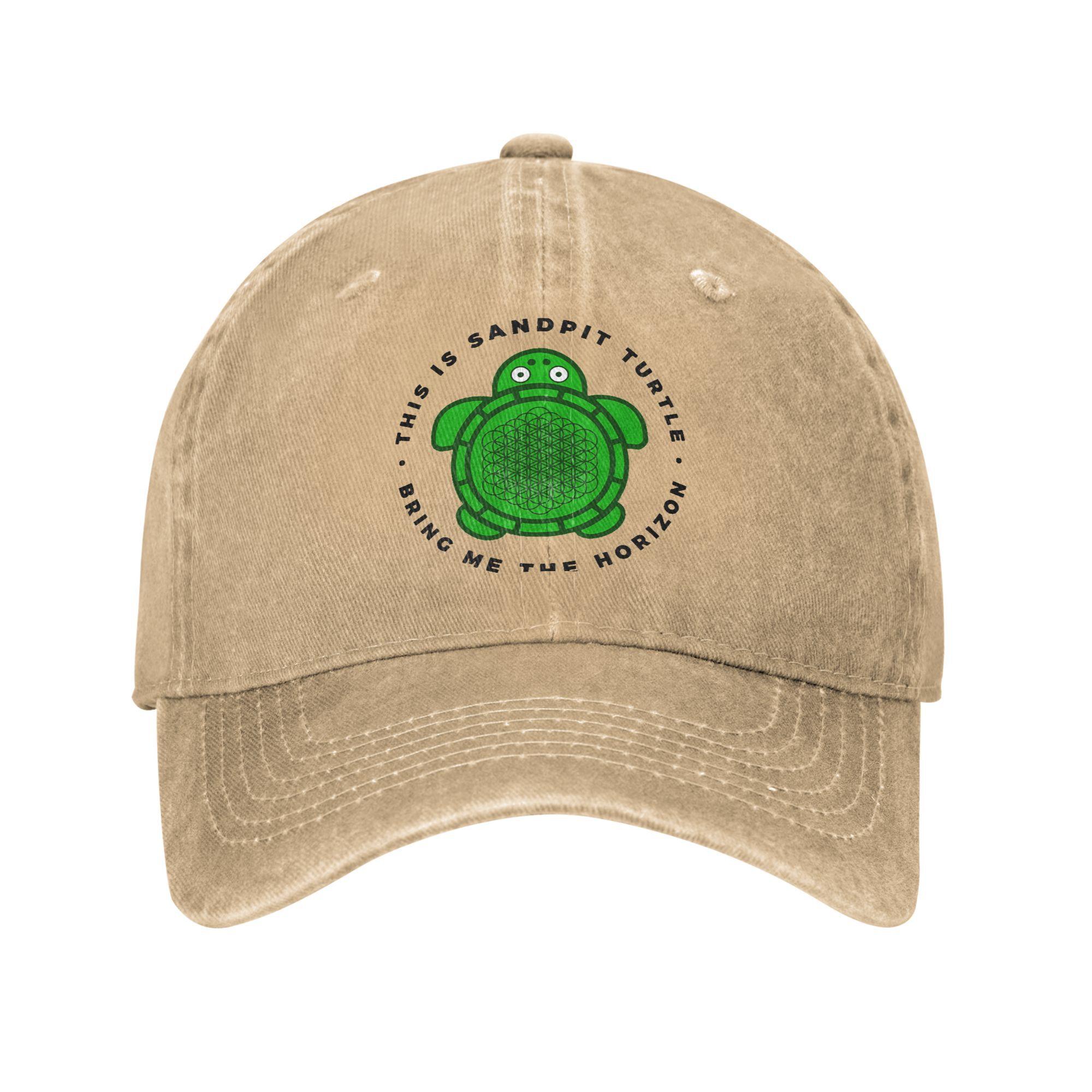 

BMTH Bring Me The Horizon Baseball Cap Sun British Rock Band Tennis Skate Sunscreen Washed Trucker Hat Unisex Women Baseball Caps One Size