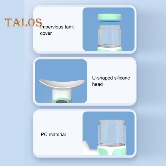 Portable Eye Moisturizer Mist Steamer Heated Eye Masque for Dry Eye Relief Gentle Mini Hydrating Sprayer