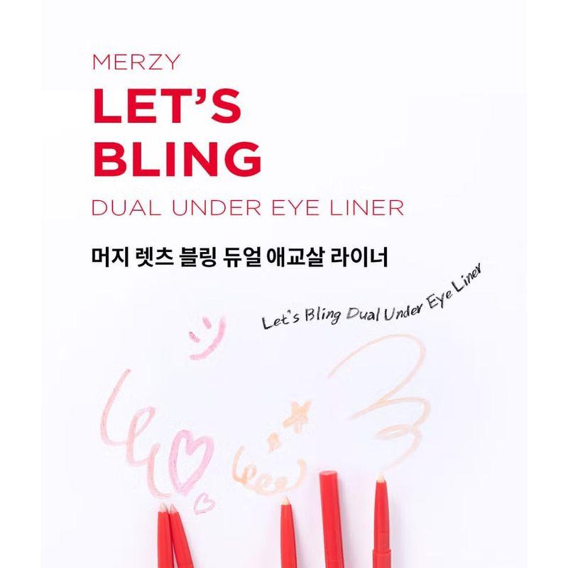 MERZY - Let's Bling Dual Under Eye Liner - 4 Colors