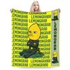 Lemongrab  Stuff Blankets Ultra-Soft Flannel  Throw Blanket Cozy Rug Piece