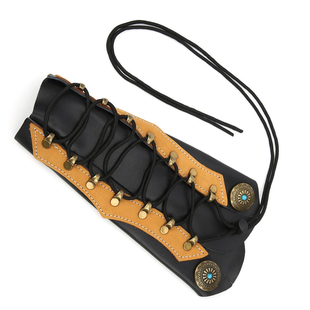 Cowhide Archery Arm Guard Outdoor Arm Protection Archery Arm Guard Accessories