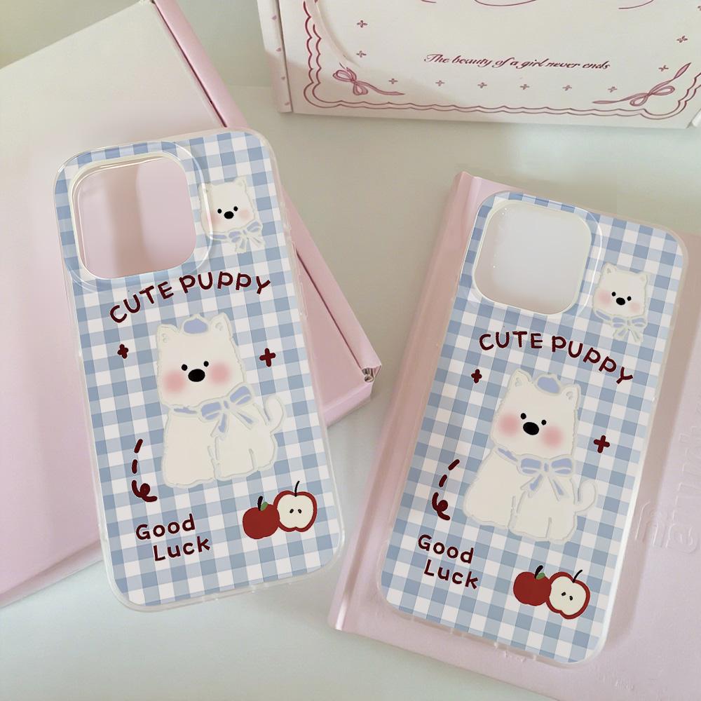 Painted Phone Case for iPhone 12 13 15 16 iPhone 16 12 13 14 15 Pro  14 15 16 Pro Max Coverage Shockproof Anti-Fingerprint Fresh Style Protective Case