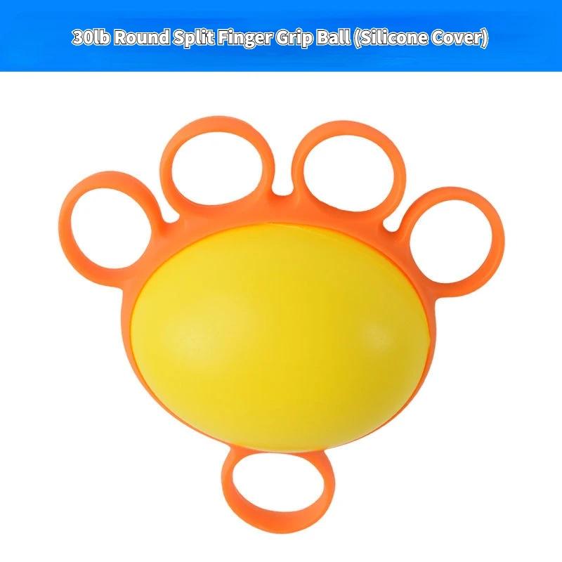 Five-Finger Grip Ball for Stroke & Hemiplegia Rehabilitation, Wrist Finger Strength Training Tool