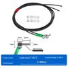 High-Speed M3M4M6 Fiber Optic Sensor with Diffuse Reflection, Through-Beam, Elbow, Straight Head, & Coaxial Probe