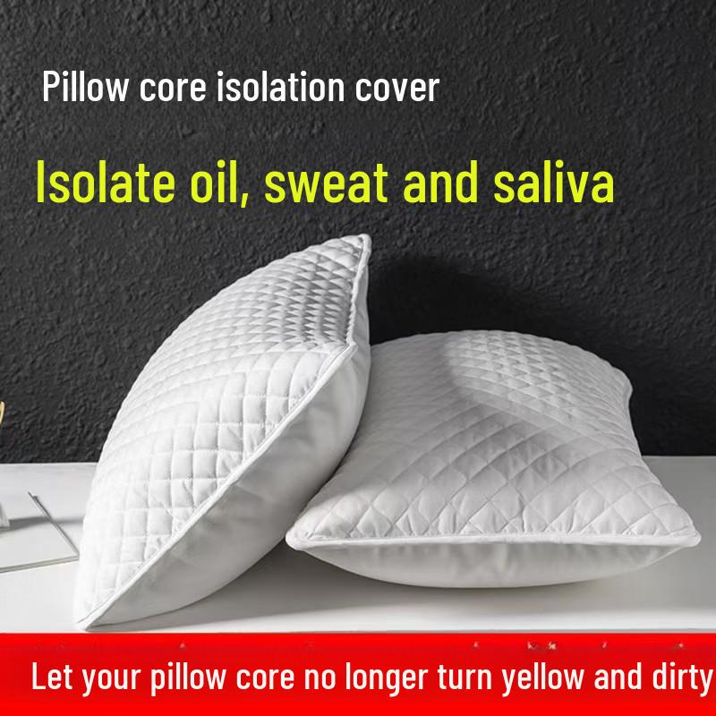 Pair of Dustproof Pillowcase Covers for Hotel, Home, Dormitory