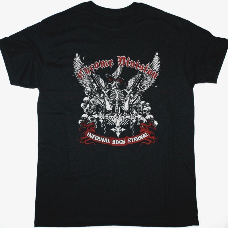 Chrome Division Infernal Rock Eternal Black T-Shirt S разноцветный