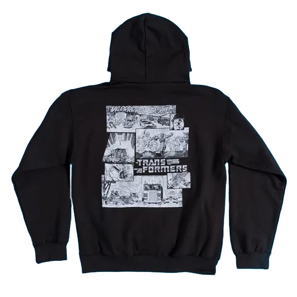 Transformers Unisex Adult Comic Strip Hoodie