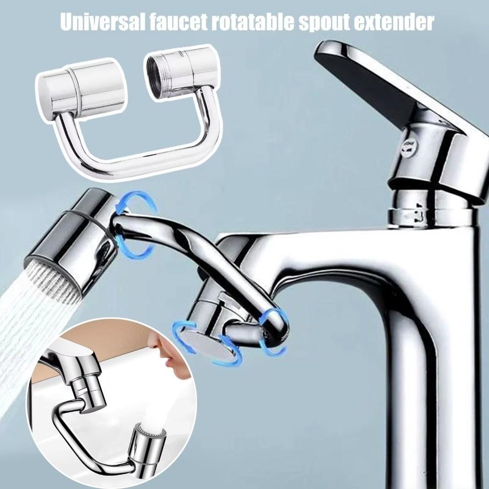 1080° Rotatable Water Faucet Aerator 2 Mode Water Filter Nozzle Bubbler Kitchen