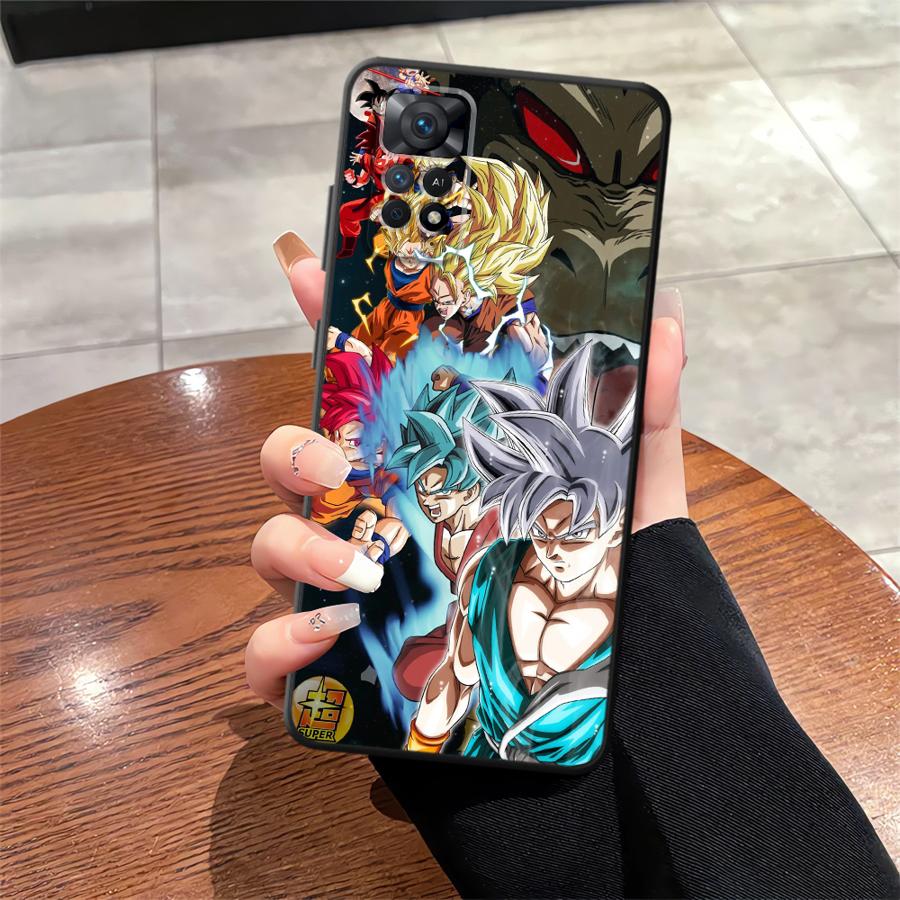 Cool Dragon Ball Case for Xiaomi Redmi Note 7 8 11 9 10S 9S 10 11s 12s 12 Pro 14 13 Pro Plus Funda Phone Cover