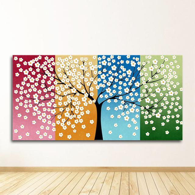 And Prints Wall Art Picture for Living Room Tree of Life by Gustav Klimt Landscape Wall Art Canvas Scandinavian Posters