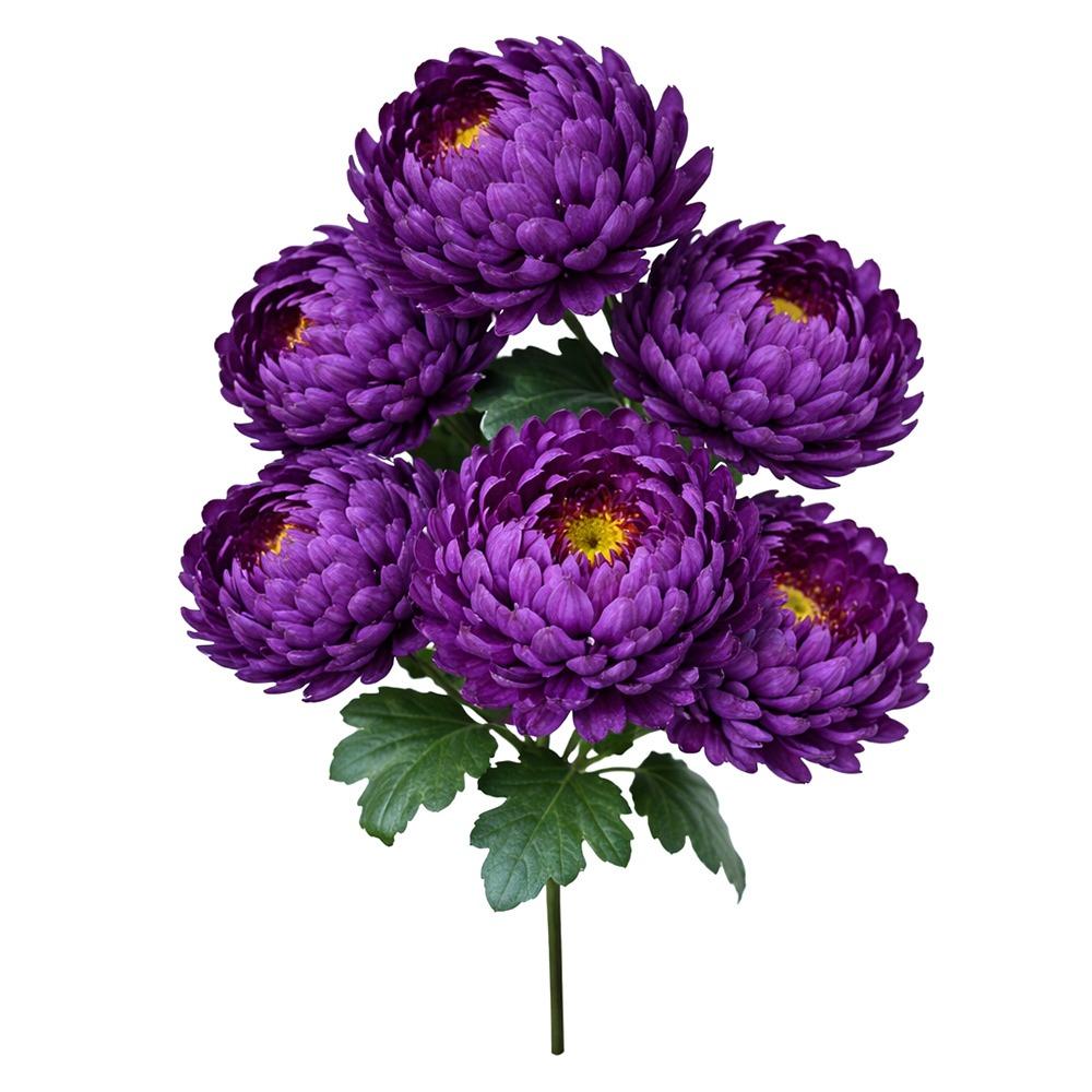 7Head Artificial Flower DIY Flower Silk Chrysanthemum Bouquet Worship Supplies Floral Arrangement Flowers Bouquet