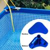 Pool Frame Corner Bracket Replacement Easy to Install Adapter Lightweight Sturdy Hardware for Swimming Pools Ground Pools