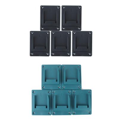 5pcs Wall Mount Electric Tool Holder for Bosch/Makita 18V Wall Power Mount Storage Battery Bracket Fixing