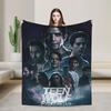 Revelations Teen Wolf Blanket Travel Flannel Throw Blanket For Living Room Super Soft Design Quality Bedspread Birthday Present