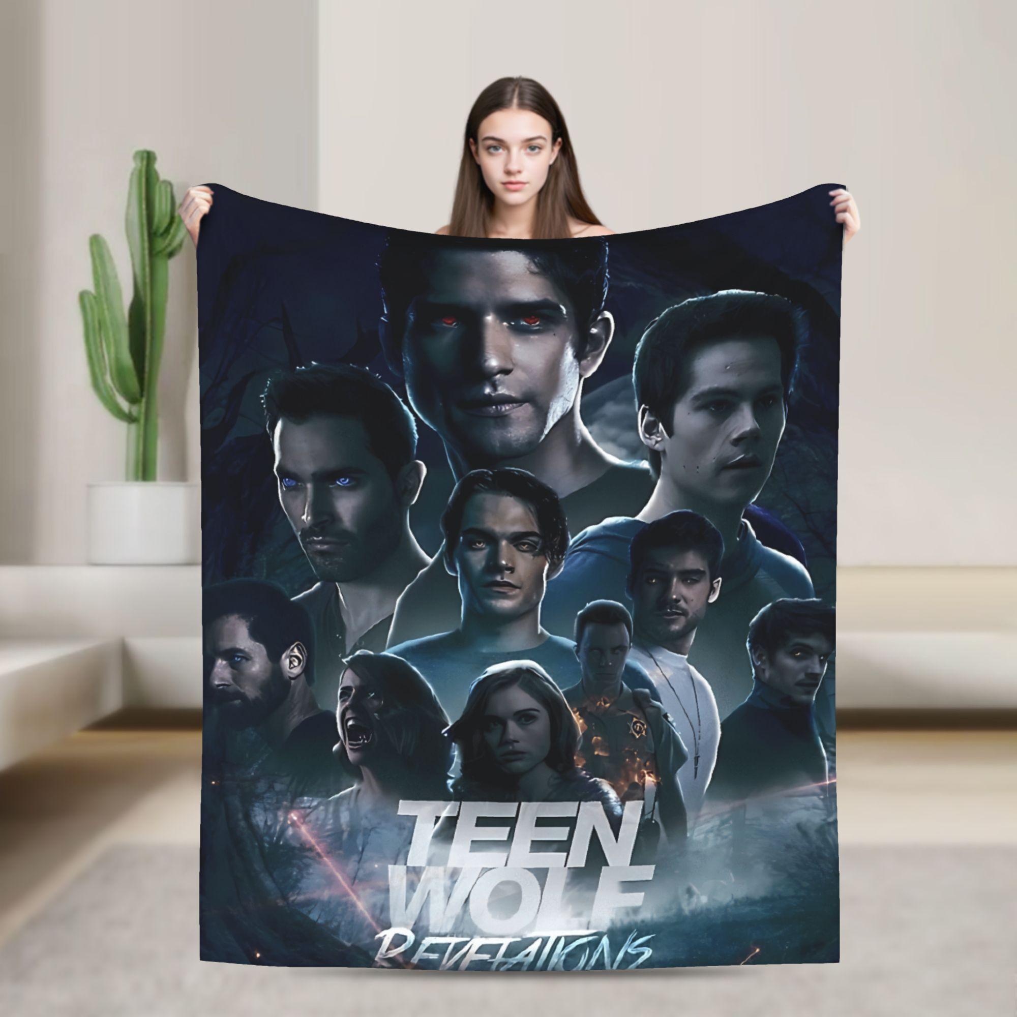 Exquisite Fashion Items Unisex Revelations Teen Wolf Blanket Travel Flannel Throw Blanket For Living Room Super Soft Design Quality Bedspread Birthday Present