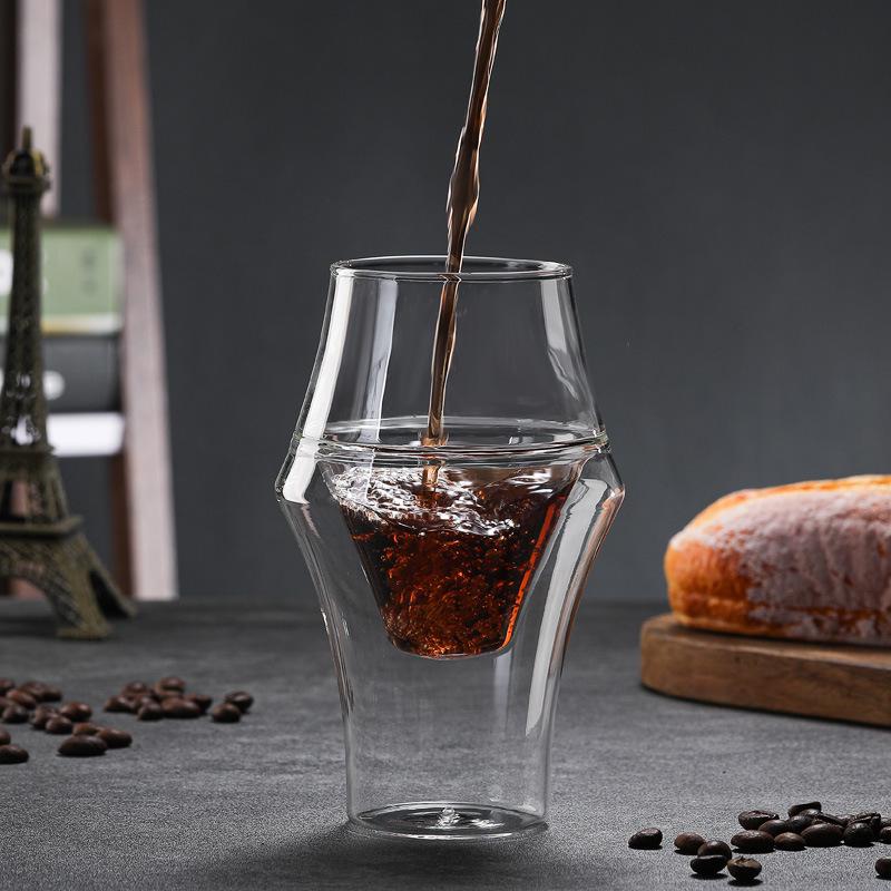 High Borosilicate Glass Coffee & Tea Cup: Single or Double Wall, 120/260/320ml