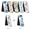 5PCS Creative Flower Magnetic Bookmarks DIY Student Supplies Paper Books Page Marking Interlayer Decorative Bookmarks