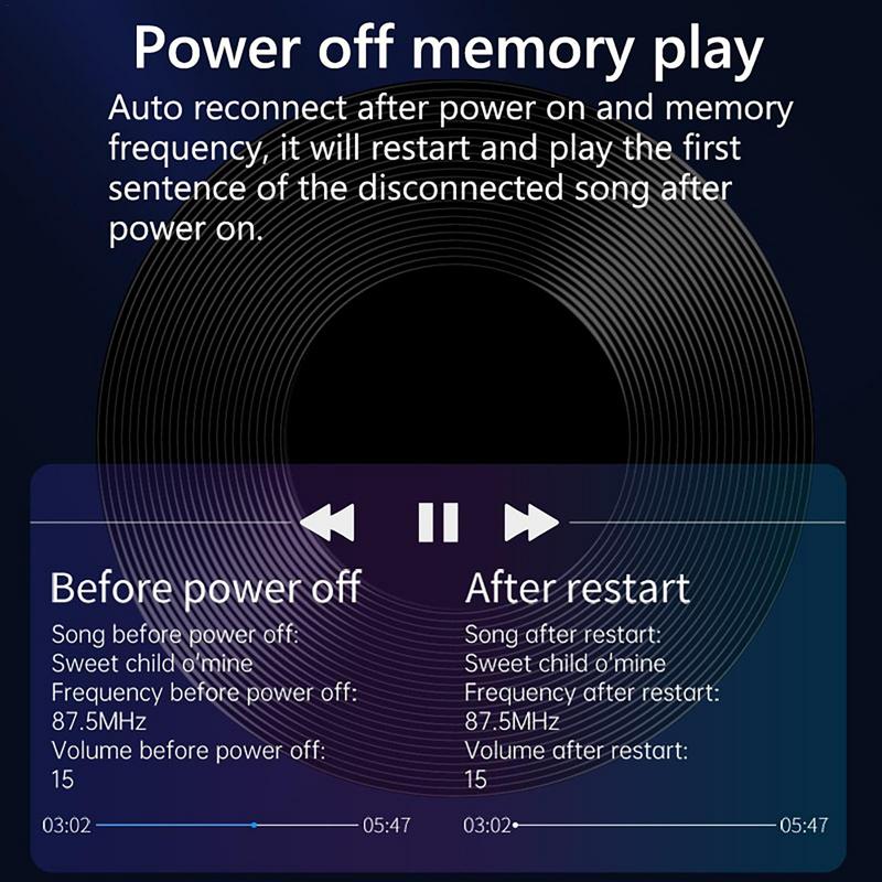 Car BT Receiver Wireless BT FM Transmitter Radio Receiver Mp3 Audio Music Stereo Adapter Qc3.0 & Type-C USB Car Charger For Home