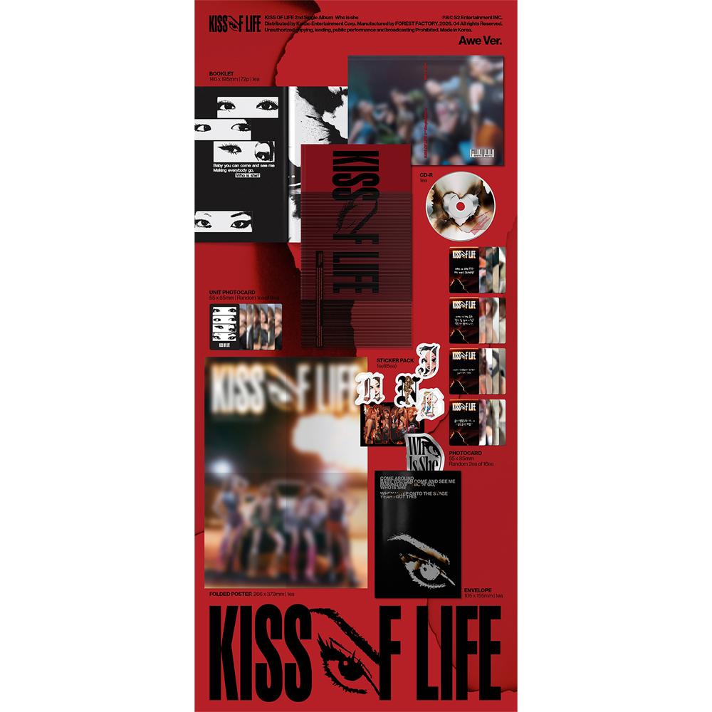 [Pre-order] KISS OF LIFE - Who is she (Awe Ver.)