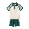 Children's Academy Style Summer Uniform Set for Kindergarten and Primary Students - Sports Uniform