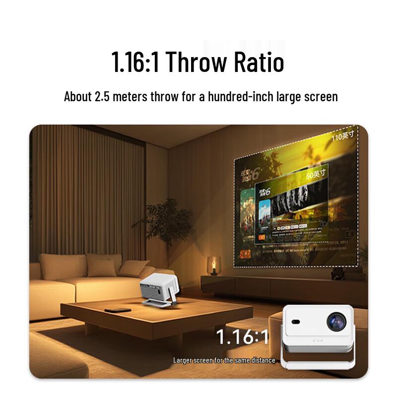 Skyworth Xiaopai Q5Pro 4K Smart Gimbal Projector (CN Version)