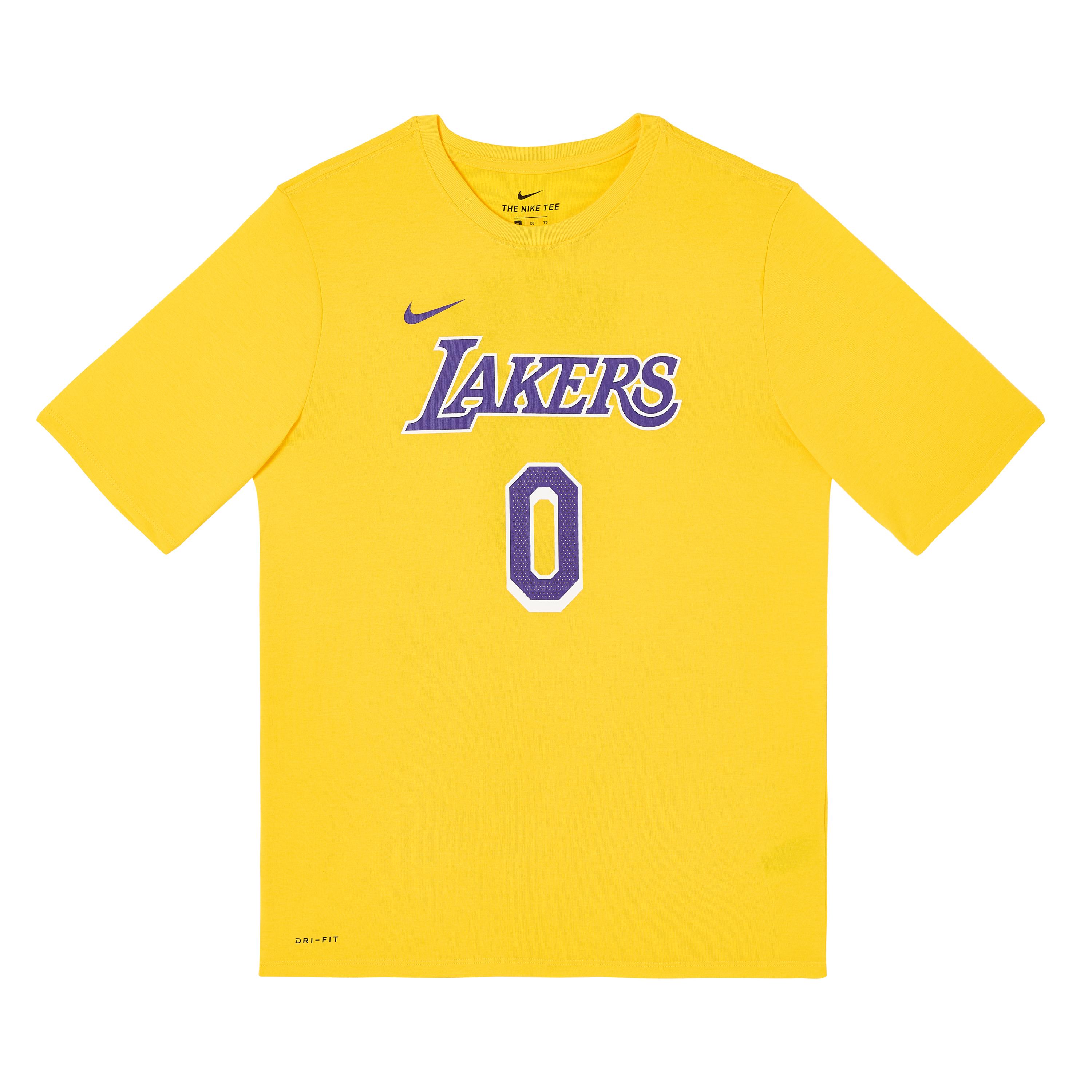 

Nike Футболка Dri-Fit NBA Los Angeles Lakers Мягкая Приятная к Коже Спортивная С Коротким Рукавом Детские Топы 3Z2B711F1-LAKKK M