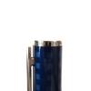 Great LOUIS VUITTON Ballpoint Pen Jet Rack Twist Type Navy Silver Mens N79155 Used
