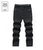 Men's Fleece-Lined Softshell Outdoor Pants: Windproof & Waterproof for Autumn/Winter, Plus Size Available