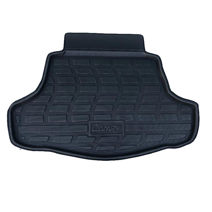 

Trunk mat For Toyota Camry 8th XV70 2018 -2024 Rear Trunk Boot Liner Mat Cargo Waterproof Anti-Slip Anti-Dirty Floor Pad чёрный