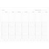 PAPERIAN Believe TIME Tracker - A4 Size Wirebound Undated Study Planner, Scheduler (Pink, Pine Green, Gray, Violet)