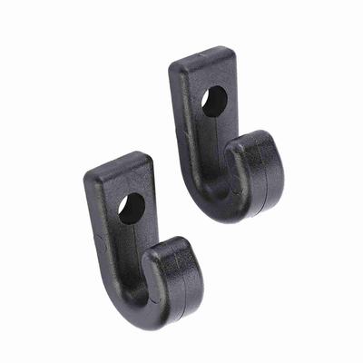 Kayak J Hook, 1 Pair   Plastic J Shape Screws, Tie Down Hook, J Hooks, Great Accessory for Kayaks, Canoes, Rowing Boats