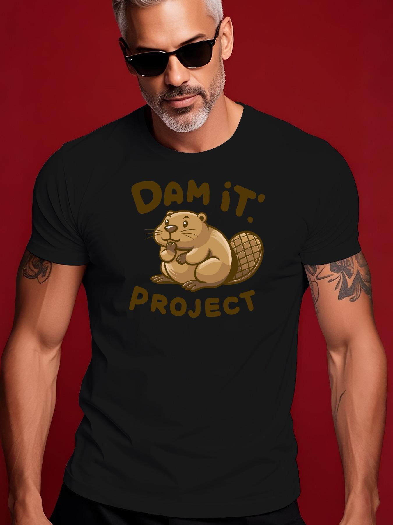 Summer Graphic Tshirt - DAM IT PROJECT Slogan Cartoon B... S