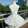 Jupon sans cerceau Crinoline Robe de bal blanche Jupes jupon Jupon de mode Robe de mariée