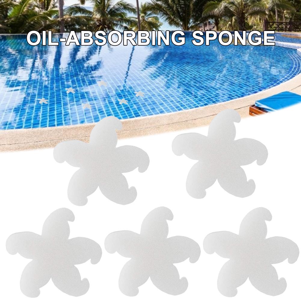Buy 10Pcs Oil Absorbing Sponge Reusable Scum Sponge of LowDensity