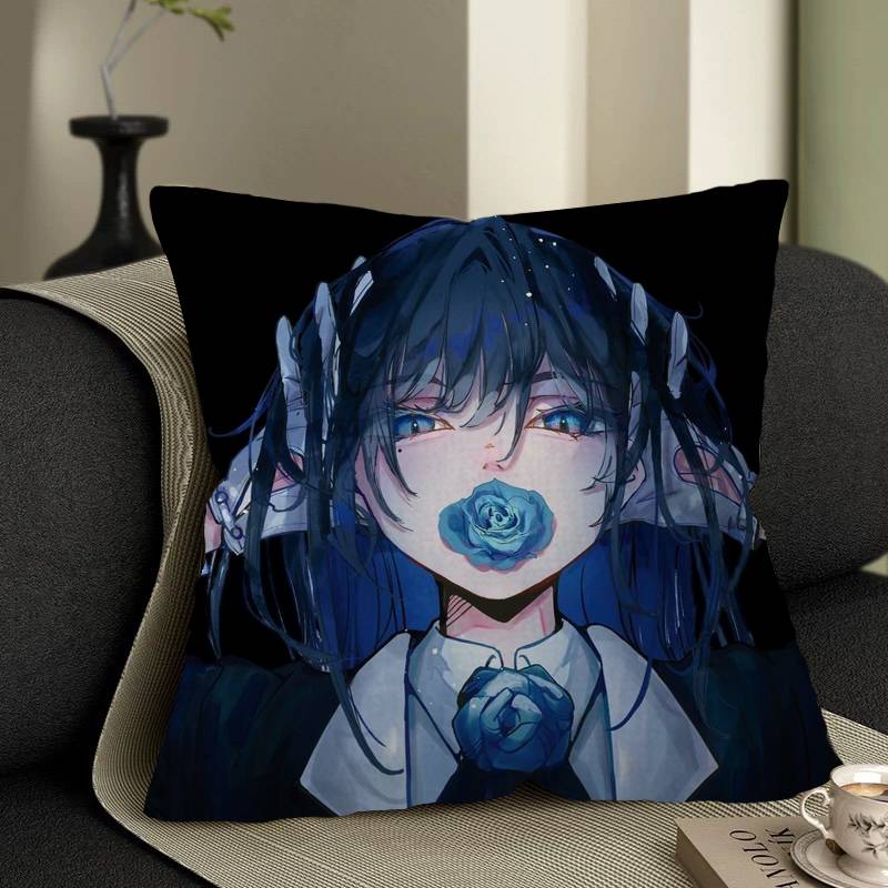 Ado Kyogen X Uta Cushion Cover Car Throw Pillow Case For Sofa Car Christmas Gift xcm xcm
