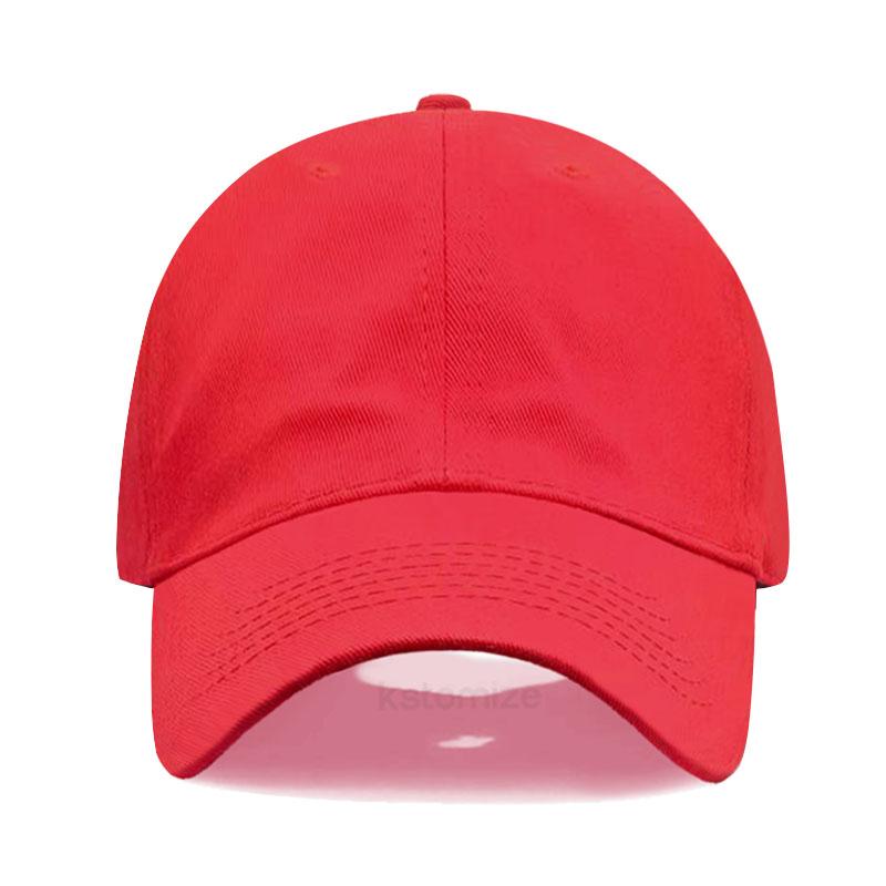 Personalized Custom Baseball Cap Embroidery Bicolor Letter Dad Hat Soft Washed Cotton Fashion Caps Men Women