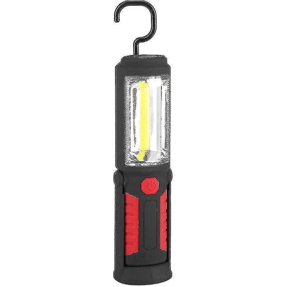 Rechargeable Magnetic LED Work Light, 2200mAh, Red