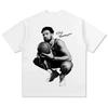 ZX TEE NBA star portrait short sleeved T-shirt  Printed Short Sleeve T-shirt Men Distress American Women Tshirt 2025
