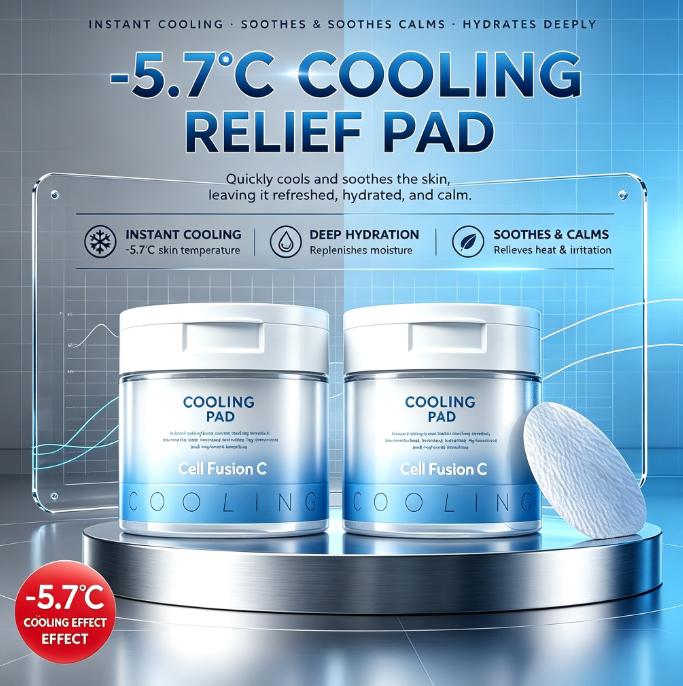 Cell Fusion C Post Alpha Cooling Pad 180ml/70EA*2